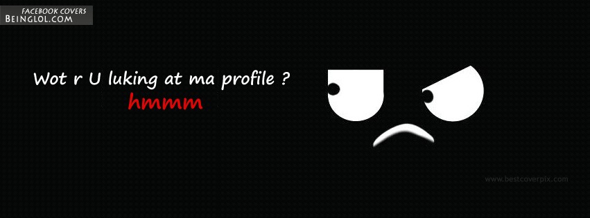 What Are You Looking ? Facebook Timeline Cover