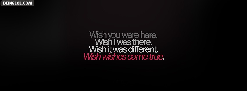 Wish Wishes Came True Cover