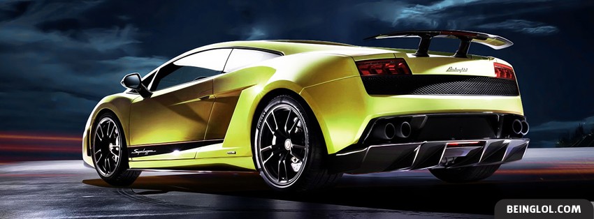 Yellow Lamborghini Gallardo lp570-4 Cover