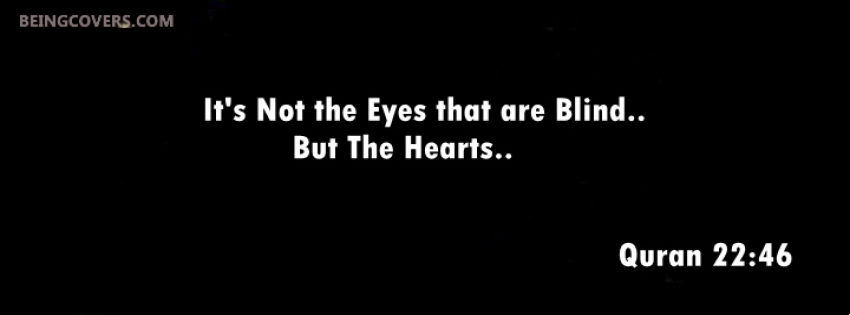 it\'s Not the Eyes That are Blinds Cover